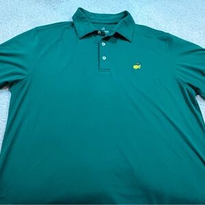 Masters Teal Polo Shirt with Logo on Left side Chest | Size Large